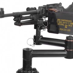 R240V Gun Mount and Swing Arm